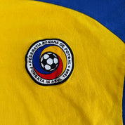 J- Vintage Adidas Romanian Football Federation Soccer Jersey - XL