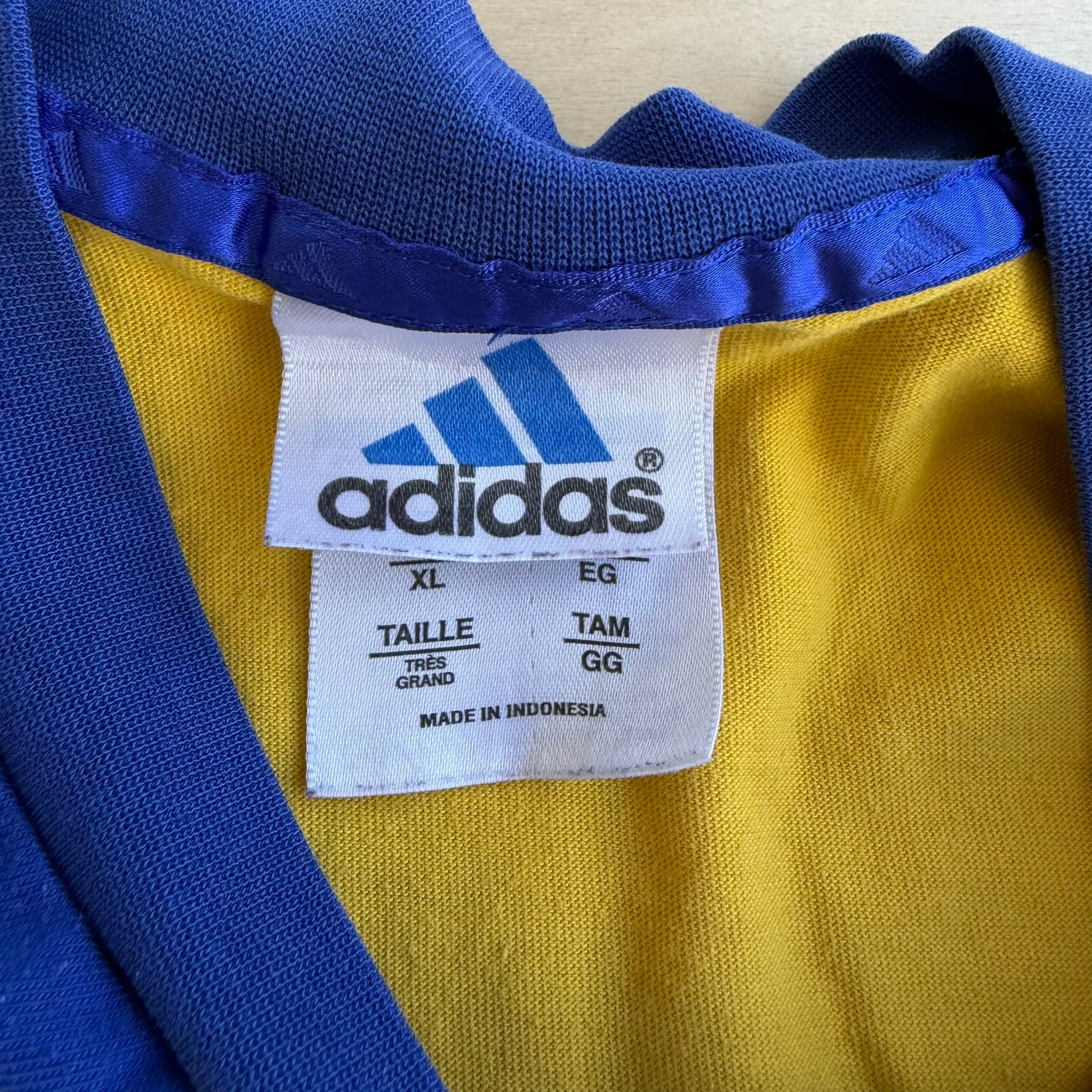 J- Vintage Adidas Romanian Football Federation Soccer Jersey - XL