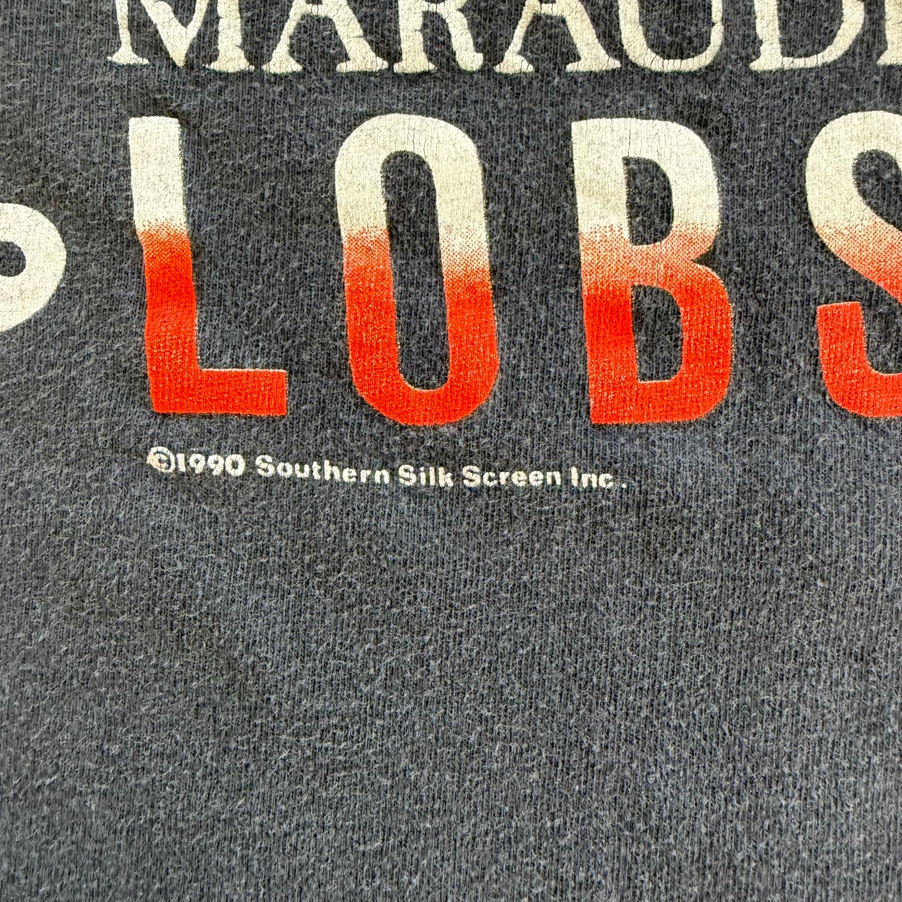 J- Vintage '90 Maine Marauding Ninja Lobsters Graphic Made In USA Single Stitch Tee - L