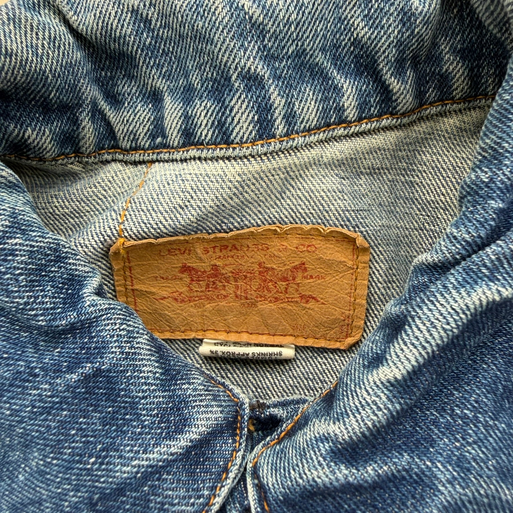 J- Vintage Levi's Grateful Dead Shakedown Street Dude Custom Denim Jacket- S