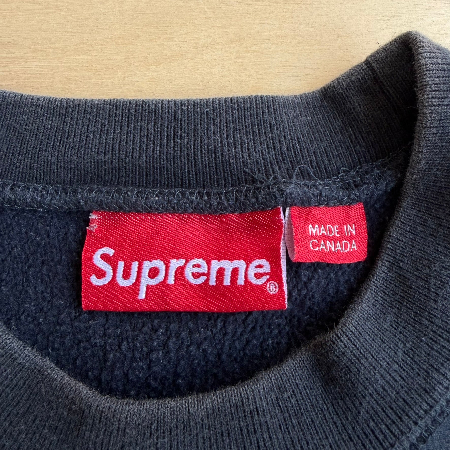 J- Bootleg Supreme Box Logo Crewneck - S