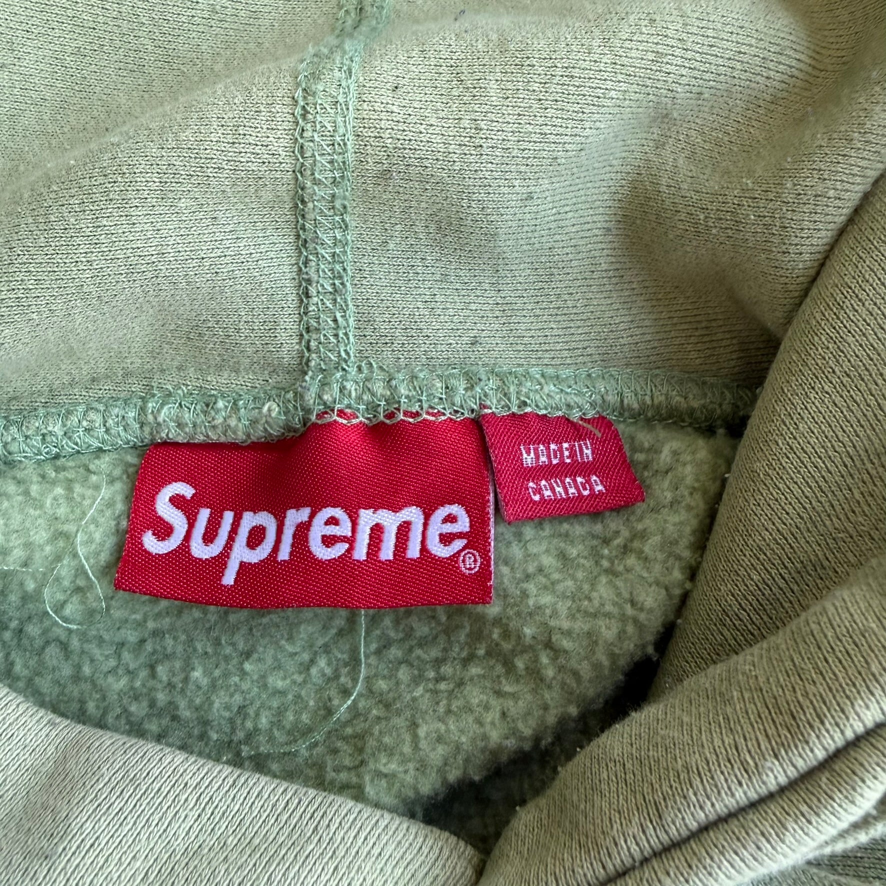J- Supreme FW16 Sage Box Logo Hoodie - L