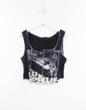 Load image into Gallery viewer, Haus Of Mojo Reworked Vintage Led Zeppelin Album Cover Double Stitch Crop Top
