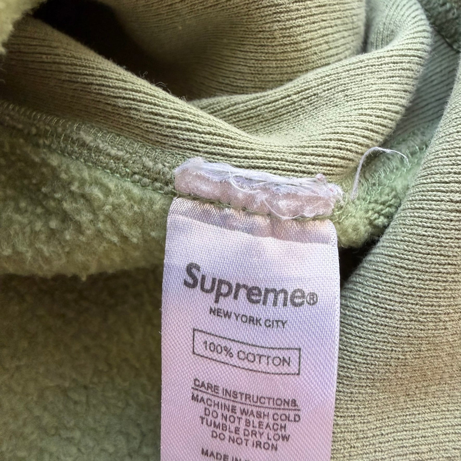 J- Supreme FW16 Sage Box Logo Hoodie - L