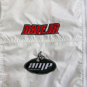 J- Vintage Nascar Dale Jr. Amp Energy National Guard Embroidered Logo Zip Up Lightweight Jacket - 3XL