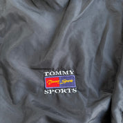 J- Vintage Tommy Hilfiger Tommy Sports Embroidered Logo Lightweight Zip Up Jacket - M