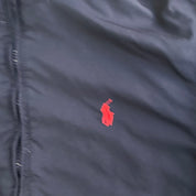 Vintage Polo RL Embroidered Logo Navy Fleece Lined Perry Jacket - S
