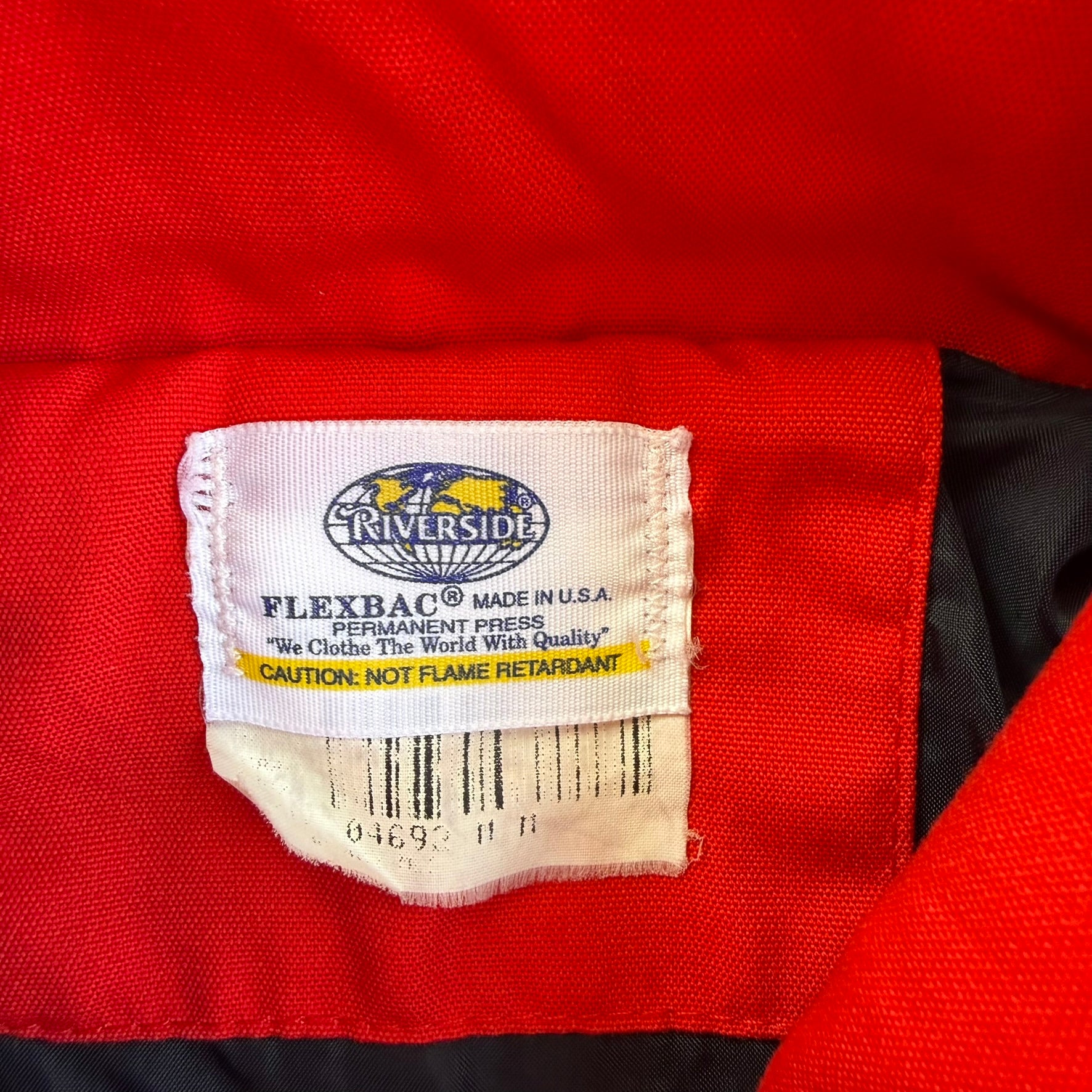 J- Vintage 90s Coca Cola Embroidered Logo Made In USA Zip Up Lightweight Jacket - L