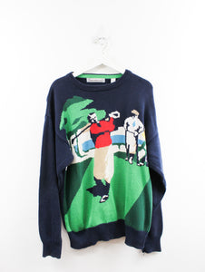 Vintage John Ashford Golf knit Sweater
