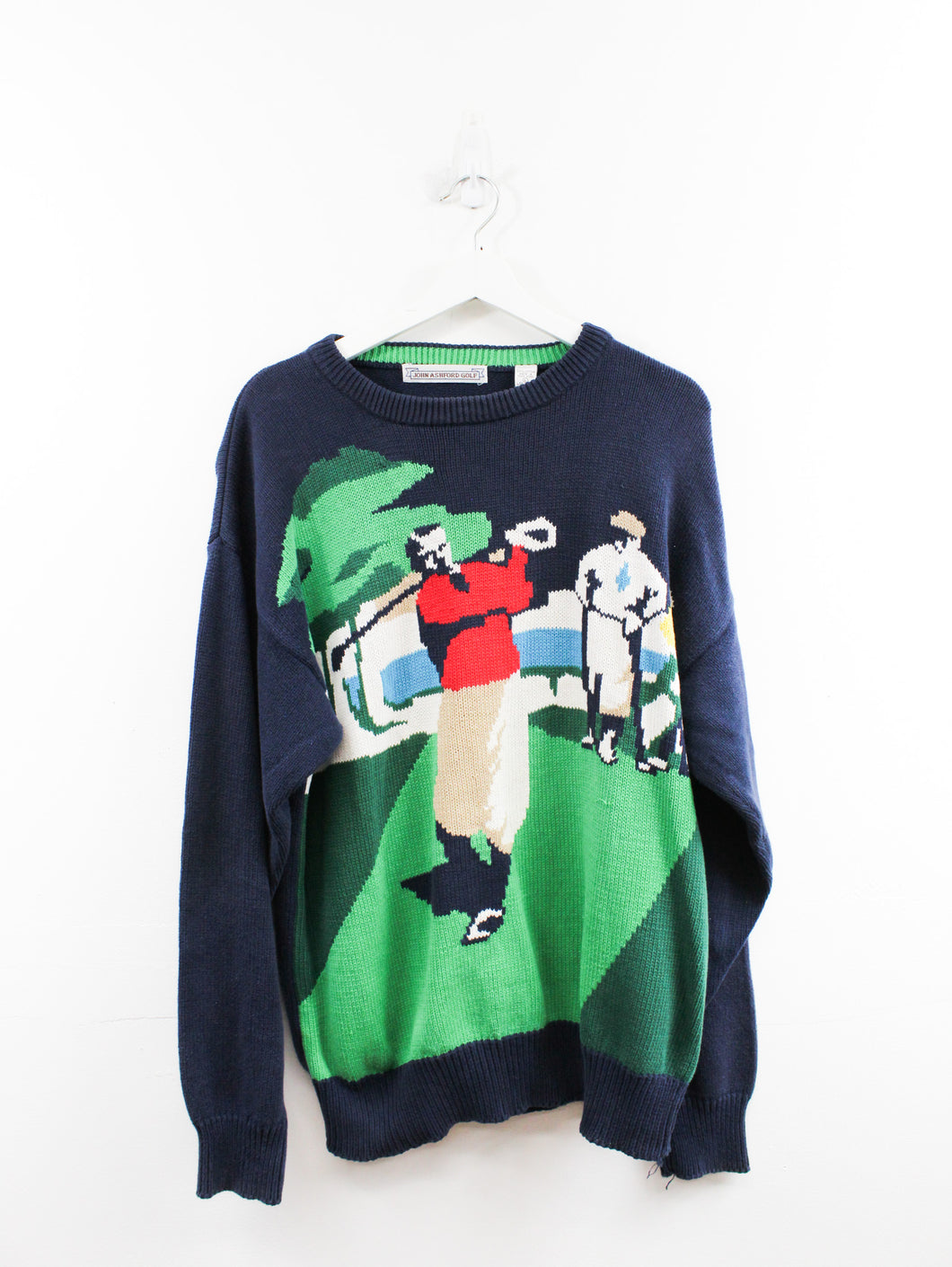 Vintage John Ashford Golf knit Sweater