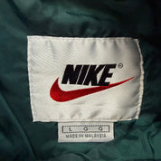 J- Vintage 90s Nike Embroidered Swoosh Zip Up Lightweight Windbreaker Jacket - L