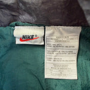 J- Vintage 90s Nike Embroidered Swoosh Zip Up Lightweight Windbreaker Jacket - XL