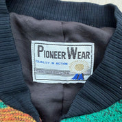 J- Vintage Pioneer Wear Made In USA Bomber Jacket - L