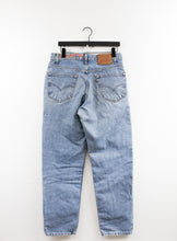 Load image into Gallery viewer, Haus Of Mojo Multi Colored Patches Reworked Levi&#39;s Jeans
