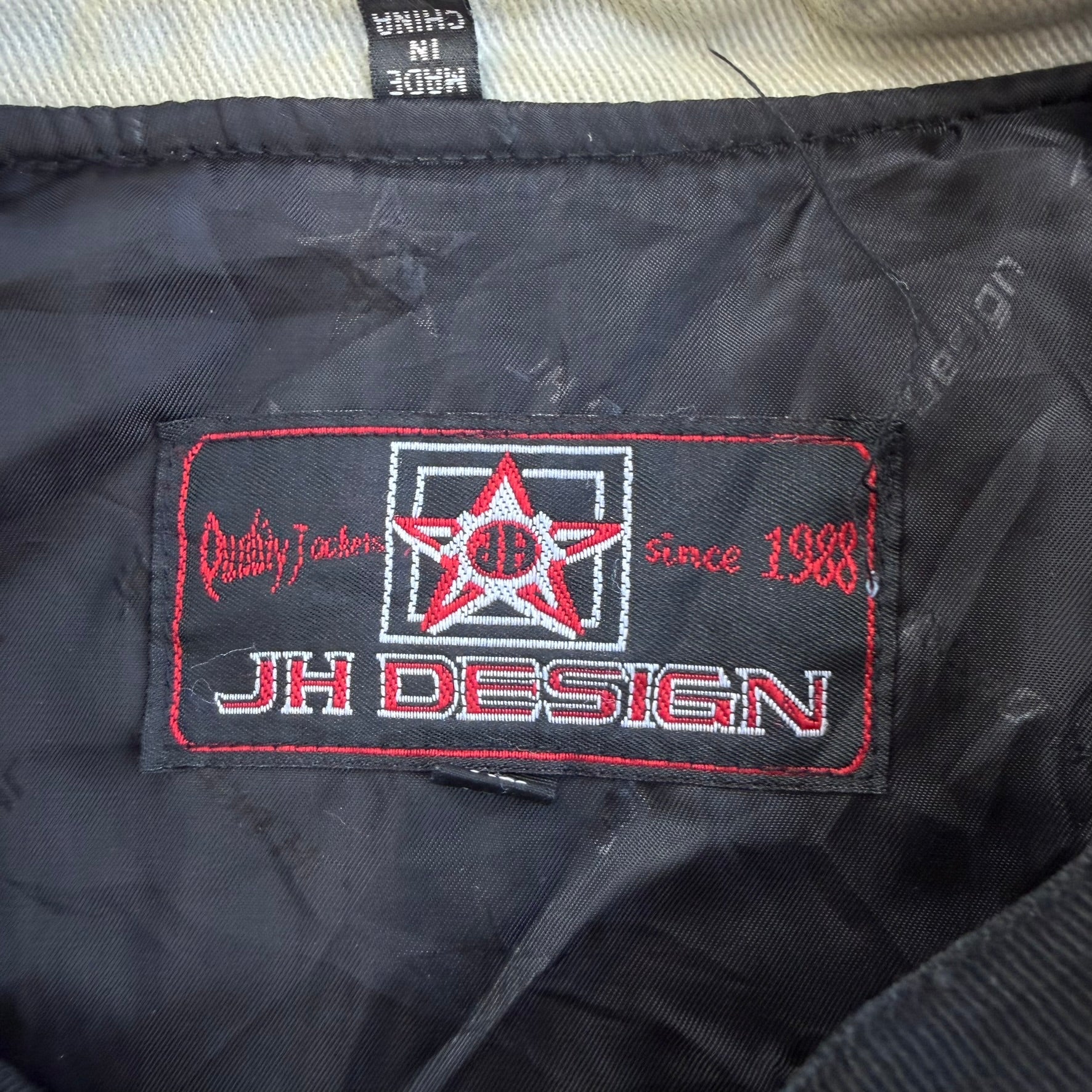 J- Vintage Jeff Hamilton Design Camaro 35th Anniversary Embroidered Racing Jacket - XL