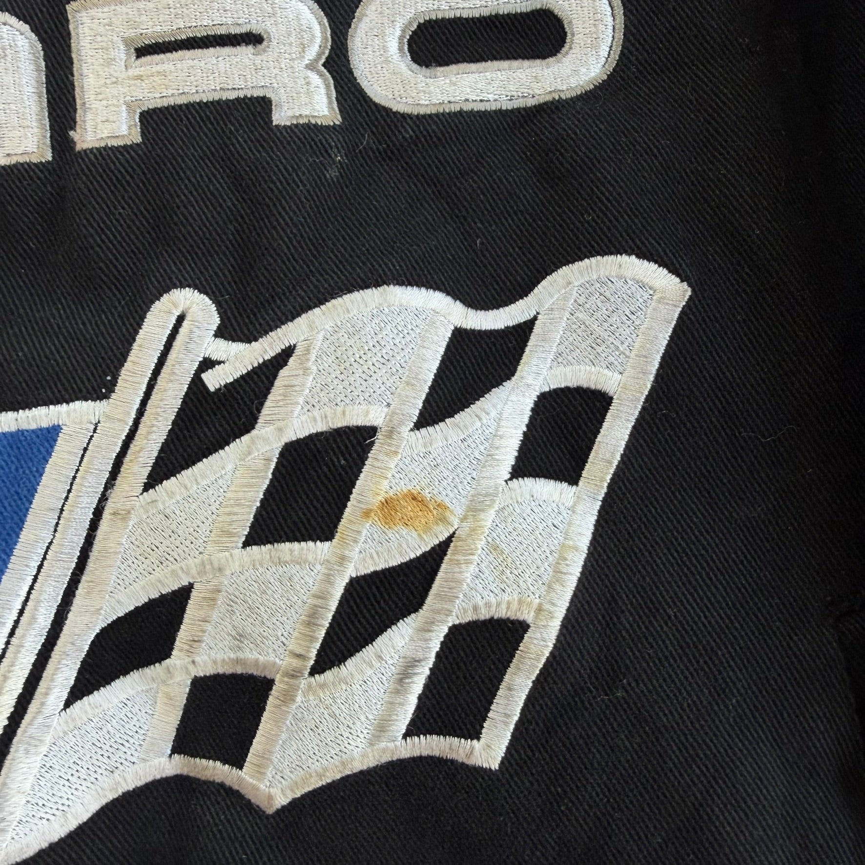 J- Vintage Jeff Hamilton Design Camaro 35th Anniversary Embroidered Racing Jacket - XL