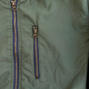 J- Vans Zip Up Nylon Bomber Jacket - M