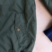 J- Vans Zip Up Nylon Bomber Jacket - M