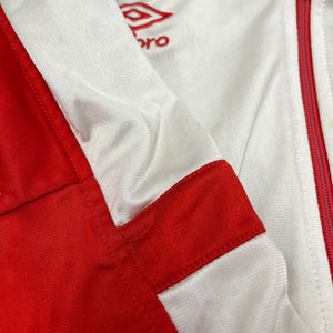 F- Vintage Umbro Embroidered Logo Pumas Zip Up Track Jacket