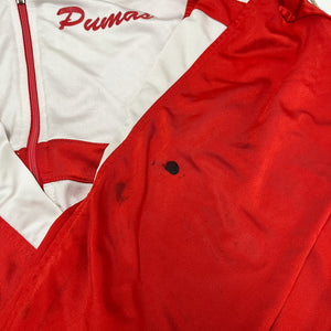 F- Vintage Umbro Embroidered Logo Pumas Zip Up Track Jacket