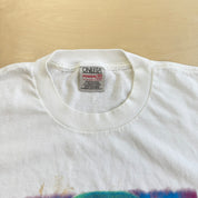 J- Vintage Night Vision Aliens Graphic Single Stitch Tee - XL