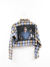 Load image into Gallery viewer, Haus Of Mojo Biggie &amp; Diddy Rework Cropped Flannel
