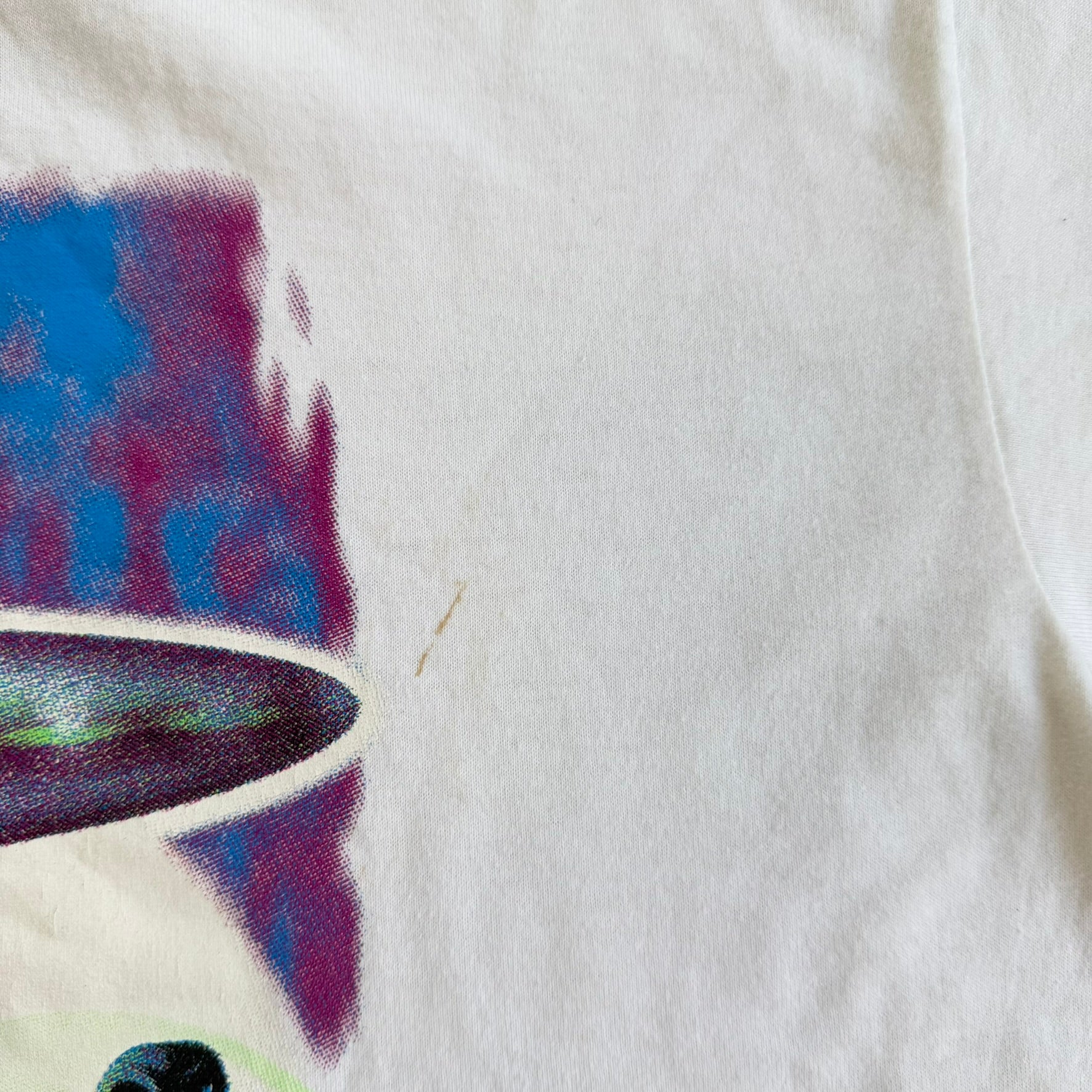 J- Vintage Night Vision Aliens Graphic Single Stitch Tee - XL