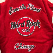 J- Vintage Hard Rock Cafe Chicago Varsity Jacket - S