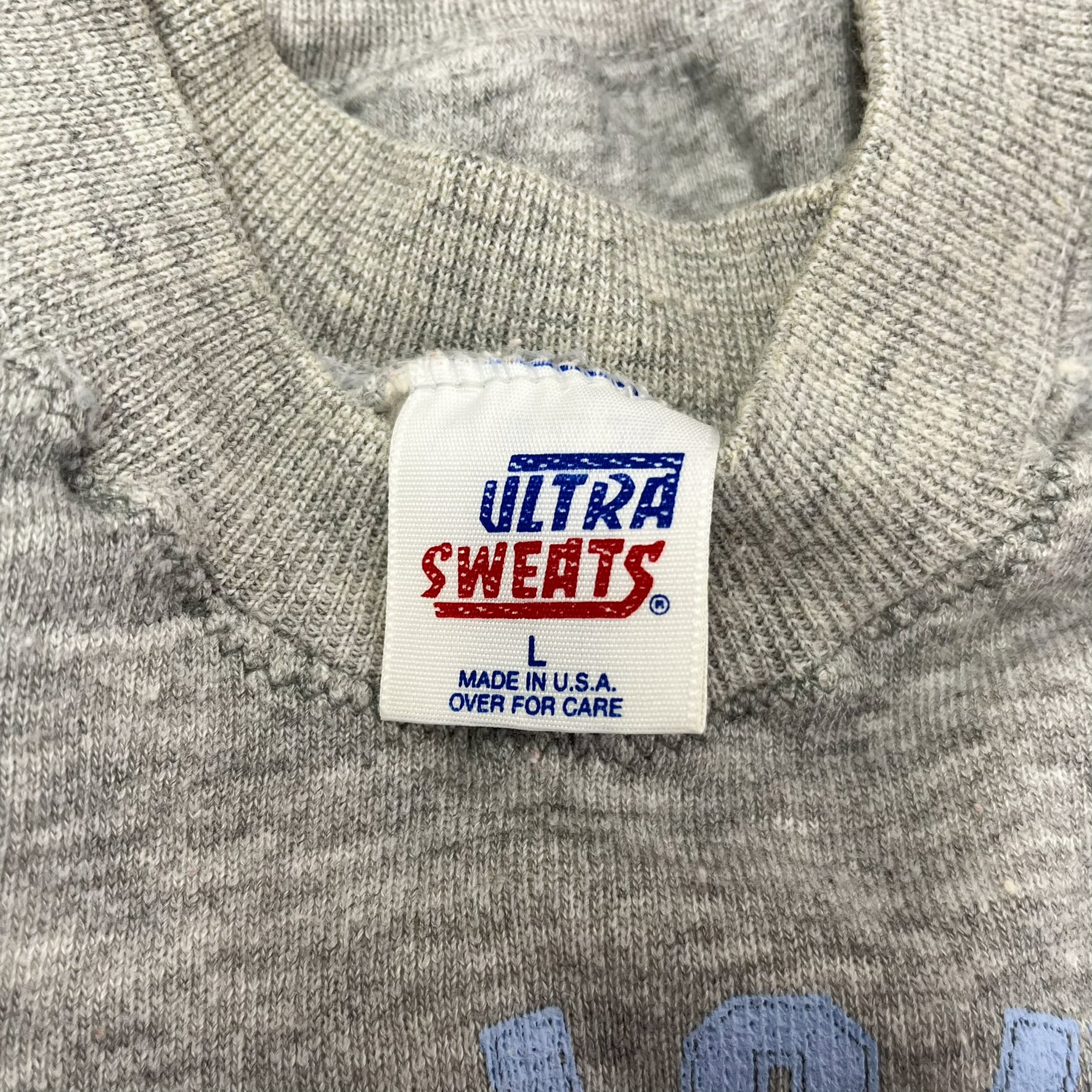 F- Vintage St Johns 90's Community College Vikings Crewneck