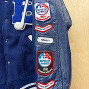 J- Vintage '92 Bands Of America Made In USA Varsity Jacket - XL