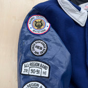 J- Vintage '92 Bands Of America Made In USA Varsity Jacket - XL