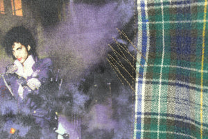 Haus Of Mojo Prince Purple Rain Rework Cropped Flannel