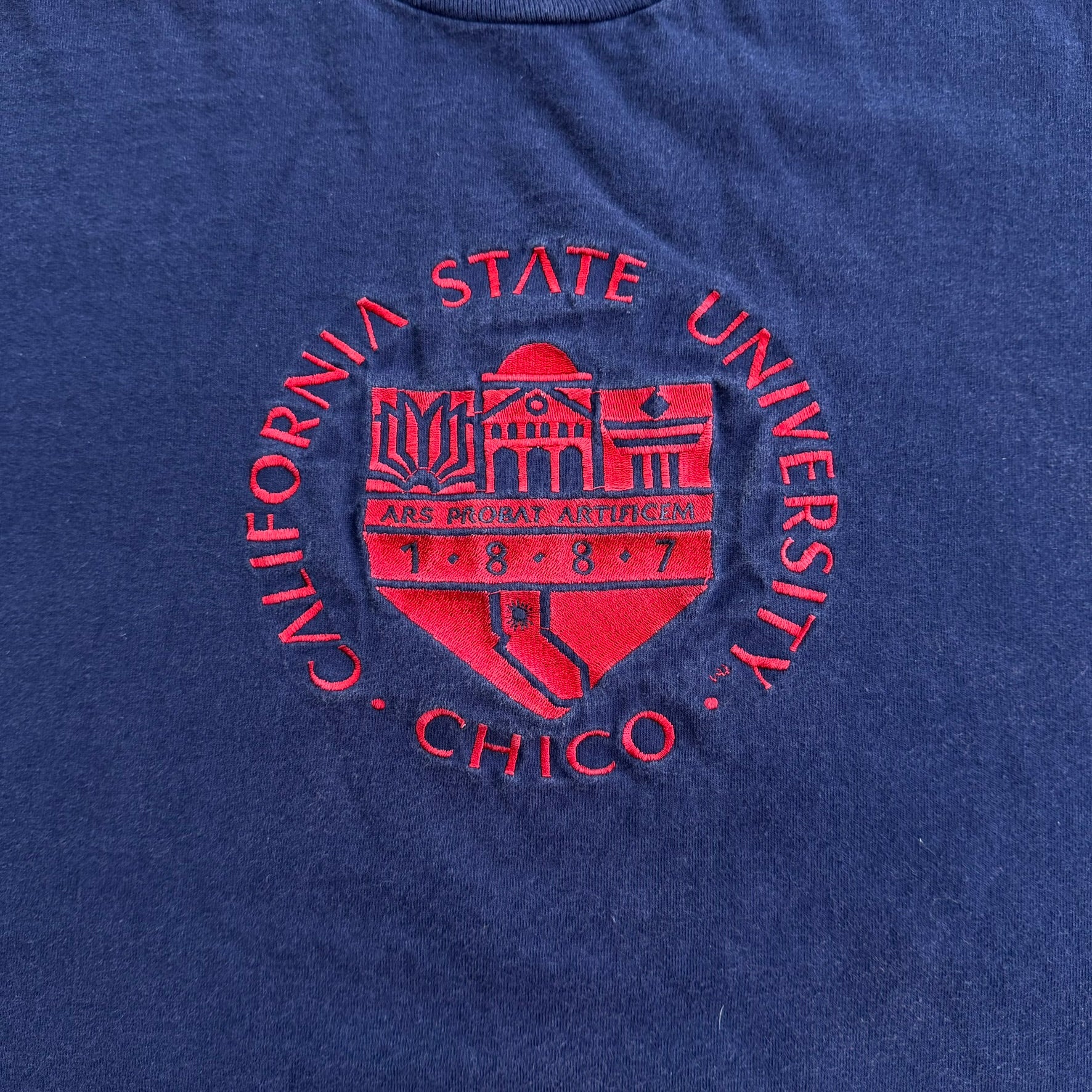 J- Vintage Jansport California State University Embroidered Graphic Made In USA Tee - 2XL