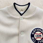 J- Vintage MLB Mitchell & Ness Cooperstown Collection 1936 All Star Game Varsity Jacket - 2XL