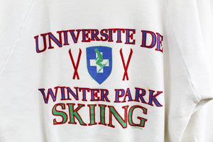 Vintage Universite De Winter Park Skiing Crewneck