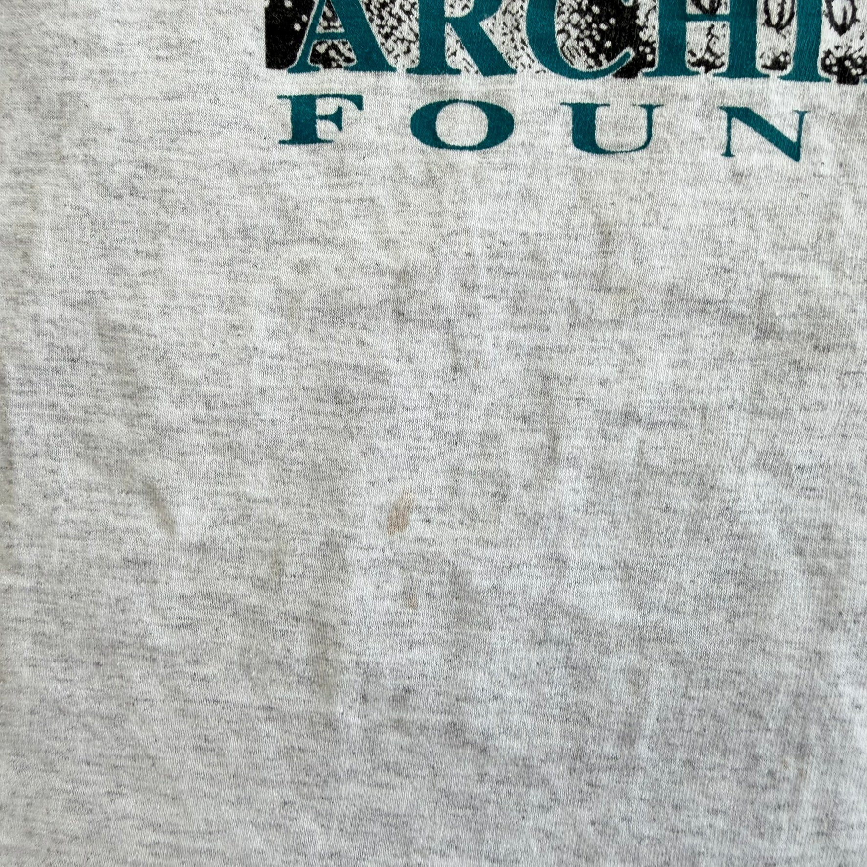 J- Vintage Chicago Architecture Foundation Graphic Made In USA Single Stitch Tee - 2XL