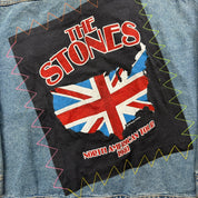 J- HOM Rolling Stones US Tour Reworked Denim Jacket - 3XL