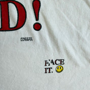 J- Vintage Freeze Wicked Smiley Faces Graphic Made In USA Single Stitch Tee - L