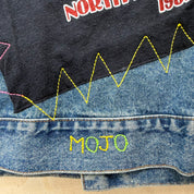 J- HOM Rolling Stones US Tour Reworked Denim Jacket - 3XL