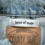 J- HOM The Beatles Portrait Reworked Denim Jacket - S