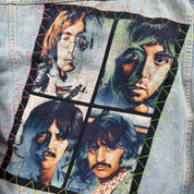 J- HOM The Beatles Portrait Reworked Denim Jacket - S