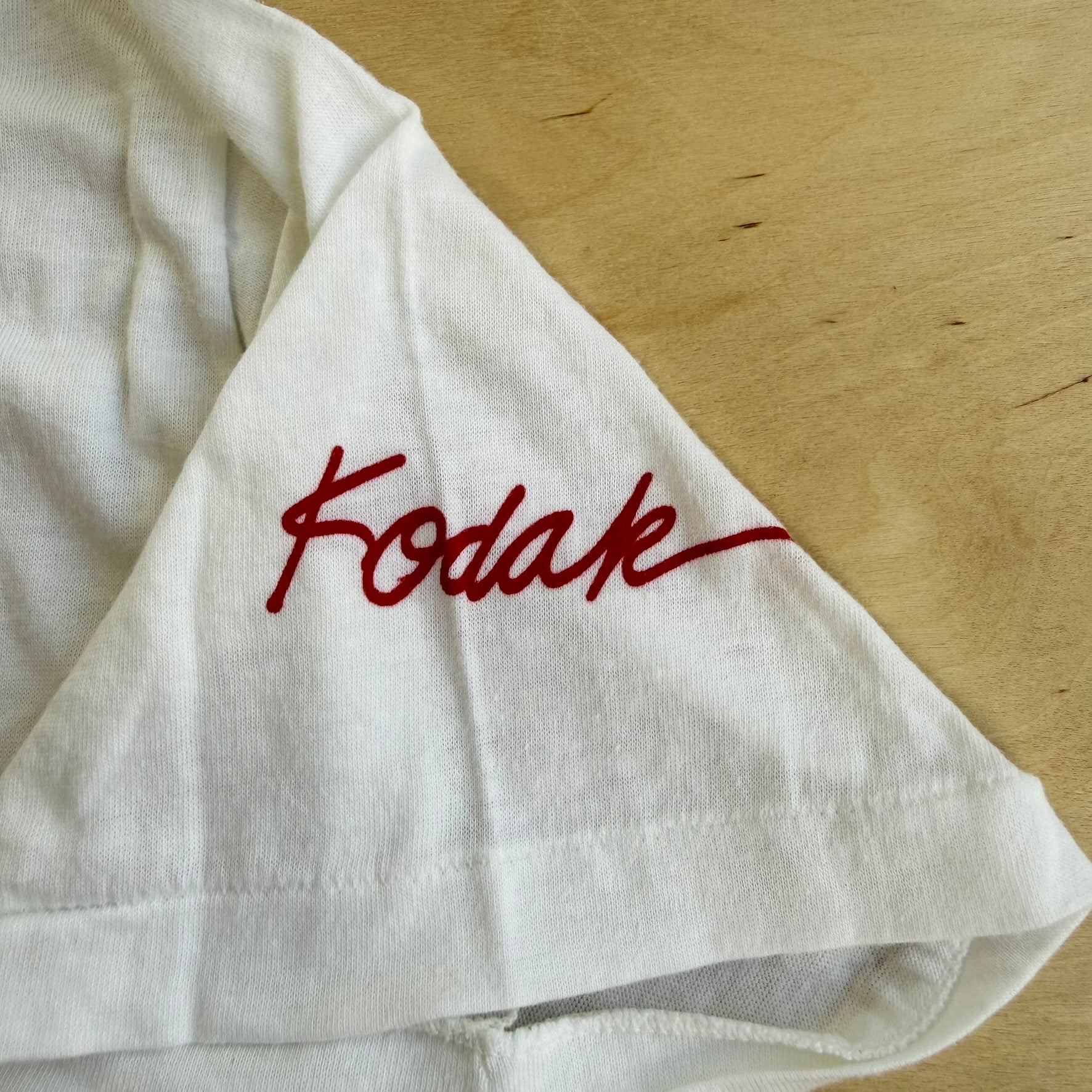 J- Vintage '86 New York Kodak Liberty Ride Festival Graphic Made In USA Single Stitch Tee - XL (fits M)