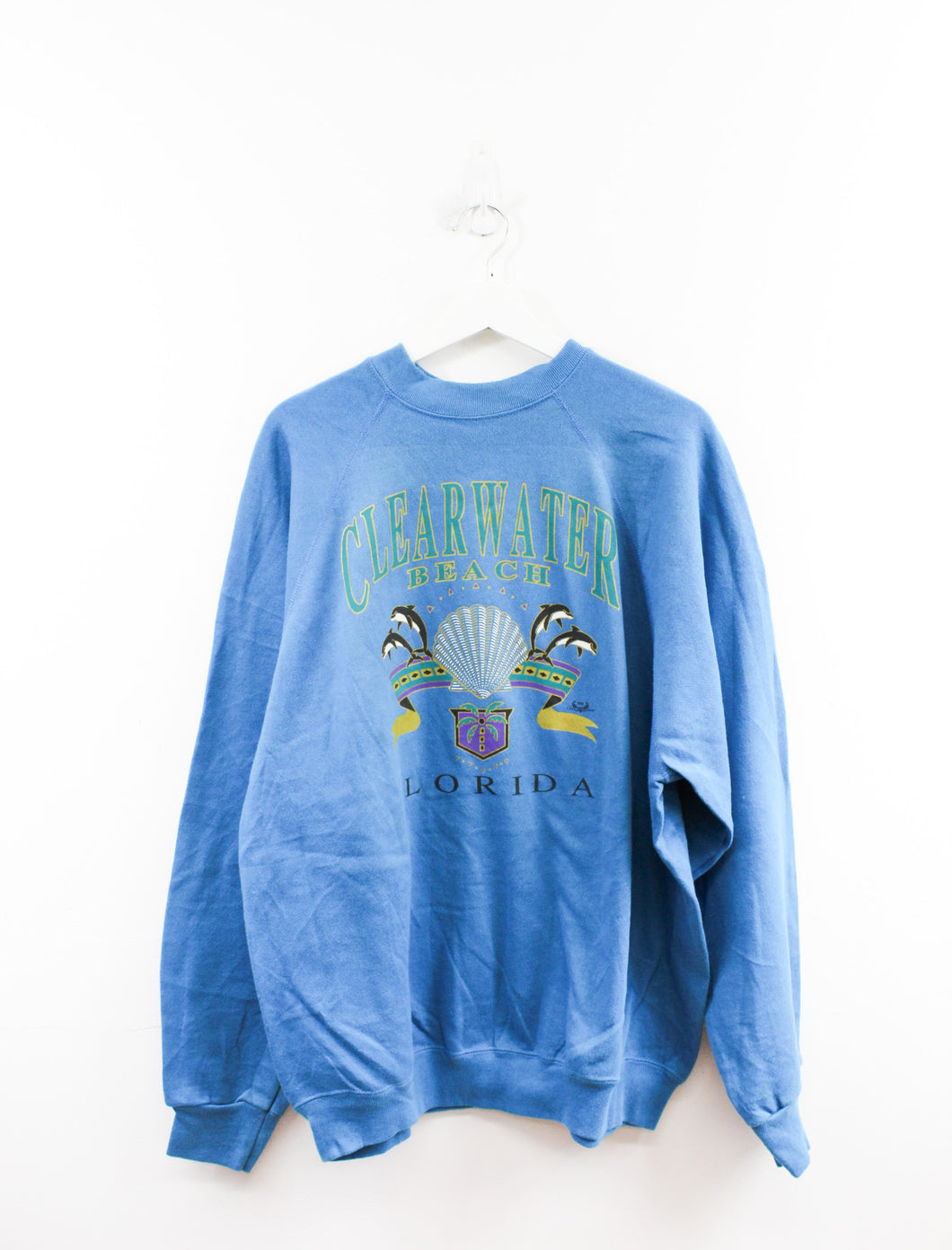 Vintage 1993 Clear Water Beach Florida Crewneck