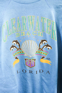 Vintage 1993 Clear Water Beach Florida Crewneck