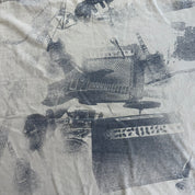 J- Vintage Guitars & Drum Sets All Over Print Graphic Tee - XL