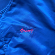 J- Vintage Midnight Video Staff Made In USA Bomber Jacket - XL
