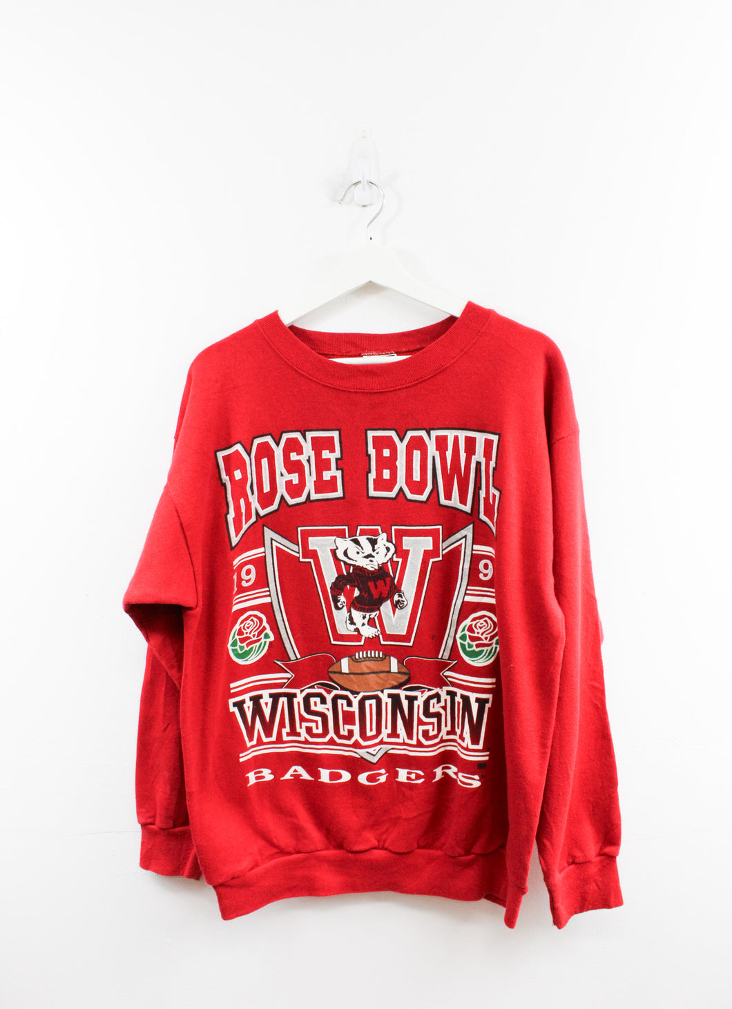 Vintage 1994 Wisconsin Badgers Rose Bowl Crewneck
