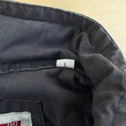 Levi's Black Washed Cotton Zip Up Field Jacket - L