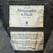 Vintage Y2K  Abercrombie & Fitch Flannel Lined Heavy Cotton Canvas Field Jacket - M