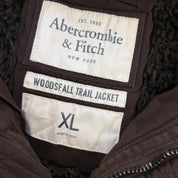 Vintage Y2K Abercrombie & Fitch Fur Lined Woodsfall Trail Jacket - XL